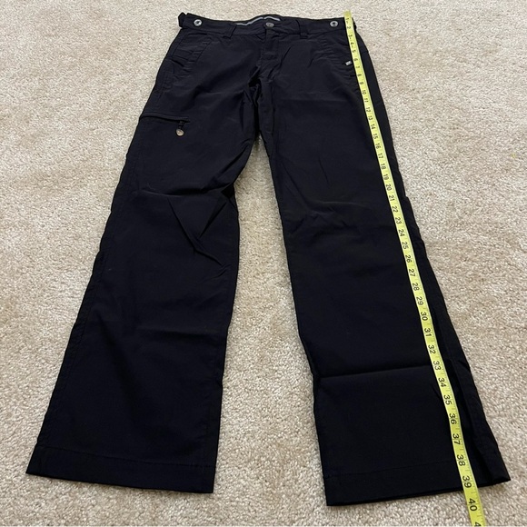 Eddie Bauer Sport Women Size 4 Black Pants Active Stretch Outdoor Hiking, - Picture 3 of 16